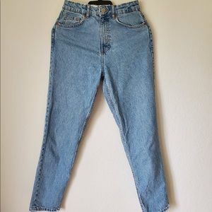 Zara high waist mom jeans